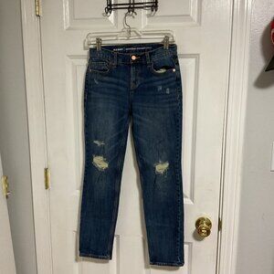 Old Navy Boyfriend Straight/Droit Preowned jeans size 0